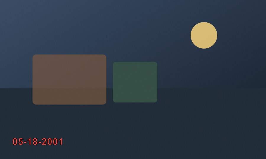 Red date overlay